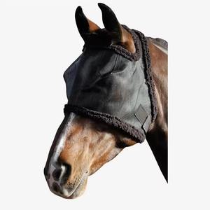 Masque anti-mouches personnalisé en maille avec oreilles pour chevaux, respirant, protection UV, protection contre les insectes, confortable, léger, masque anti-mouches d'été - Product Image 1