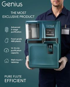 Système de filtration d'eau par osmose inverse GENIUS CASAL BLUE, filtre domestique, capacité de stockage 12L, matériau de qualité alimentaire ABS. - Product Image 5