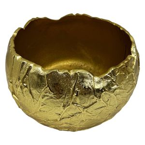 Bol de service en laiton durable, artisanat traditionnel, idéal pour servir des collations, des fruits et des spécialités festives - Product Image 1