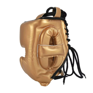 Meilleures ventes de protections de tête de boxe en gros, protections de tête professionnelles pour l'entraînement aux arts martiaux, unisexes, avec logo personnalisé - Product Image 4