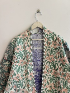 Assorted Lot Of <b>Kantha</b> Vintage Reversible <b>Jacket</b> Handmade Quilted Coat - Product Image 3