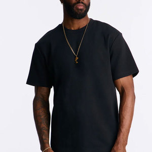 Camiseta Negra 100% Algodón para Hombre y Mujer, Impresión 3D, Talla Grande, Manga Corta, Cuello Redondo, Secado Rápido, Estilo Casual Elegante y Sostenible - Product Image 6