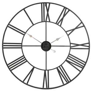 Decorative Round Iron <b>Wall</b> <b>Clock</b> Silent <b>Modern</b> Design for Home Interior Decoration At Best Price - Product Image 6