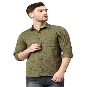 ชุดเดรสทำงานสำหรับผู้ชายแบบสั่งตัดผ้าฝ้ายแขนยาวลำลองปกตั้งป้องกันรอยยับระบายอากาศสำหรับวัยรุ่น - Product Image 2