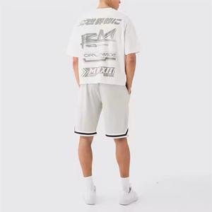 Shorts de basketball pour hommes de haute qualité, respirants, à séchage rapide, imprimés par sublimation, vêtements de sport - Product Image 3