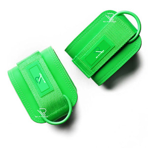 Attelle de cheville rembourrée en néoprène pour machines à câble, entraînement des fessiers par kickback, anneau en D réglable, protection professionnelle - Product Image 1