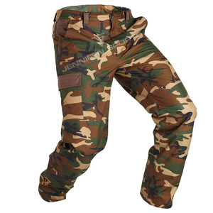 Pantalon tactique camouflage à séchage rapide pour homme, 100% tissu en velours côtelé, pantalon de randonnée, de chasse, de travail, avec poches cargo - Product Image 2