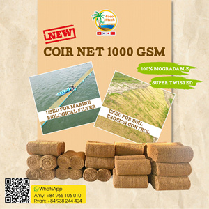 BEST QUALITY COCO HITECH FIBER COCONUT COIR <b>NET</b> for Environmentally Friendly Use - Product Image 2