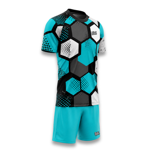 เสื้อฟุตบอลเยาวชนแบบสั่งทำพิเศษ ระบายอากาศได้ดี แห้งเร็ว ผลิตจากโพลีเอสเตอร์ 100% พิมพ์ลายแบบซับลิเมชั่น ยืดได้ 4 ทิศทาง สำหรับทีมสโมสร - Product Image 3