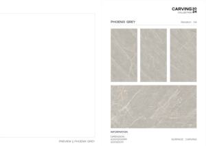 Baldosa de Porcelana con Diseño Texturizado, Formato Grande 600x1200, para Paredes y Pisos, Uso en Interiores y Exteriores - Product Image 3