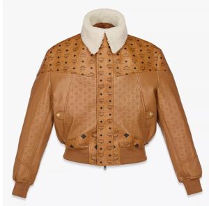 Furat Leathers Men's Winter Oversized Leather Casual Jacket Stand Collar Breathable Windproof High Quality OEM Professional - Product Image 2