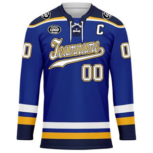 Personalized Ice Hockey Jersey Pakistan OEM Supplier Wholesale Export USA Buyers Team Uniform Bulk - Product Image 5