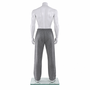 Summer Men's Polyester Breathable <b>Work</b> <b>Pants</b> Moisture-Wicking Elastic Waist Multi-Pocket Wear-Resistant Safety - Product Image 2