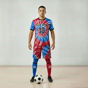 Uniforme de Fútbol para Adultos de Primera Calidad, Último Diseño, Transpirable, con Estampado Sublimado, Conjunto Corto en Tallas Juveniles y para Adultos - Product Image 2