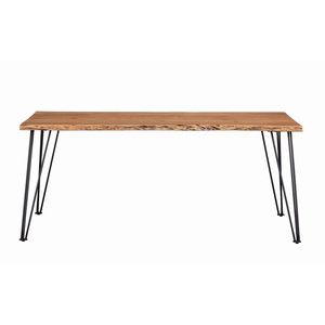Tavolo da Pranzo Shanahan in Legno di Acacia Naturale con Bordo Vivo - Product Image 3