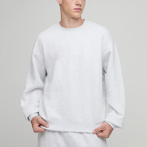 Sudadera para Hombre, Corte Regular, Color Sólido, Invierno, 100% Algodón Orgánico, Forro Polar, Diseñada para Brindar Comodidad, Calidez y Estilo Sencillo para el Hogar, Viajes y Uso Casual - Product Image 5