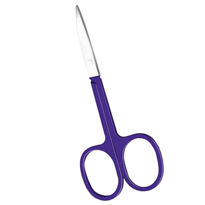 Ensemble professionnel de pinces à épiler pour sourcils en acier inoxydable 4 pièces avec ciseaux - Product Image 6