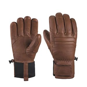 Fournisseur direct d'usine, gants de ski de qualité professionnelle, matériau et design demandés par les clients, gants de ski en cuir de haute qualité. - Product Image 1