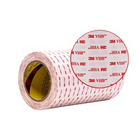Ruban adhésif double face pour 3M 4950, épaisseur 1,1 mm, couleur blanche
