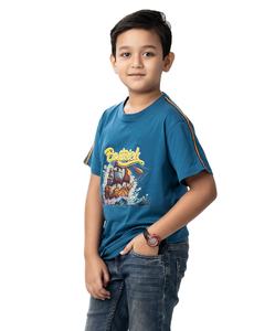 T-shirt pour garçon Logo personnalisé Premium 100% coton 160 GSM Multi-Colors Graphic O-Neck Regular Fit Design Size from Bangladesh - Product Image 5