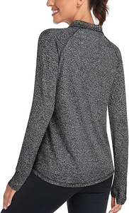 Camiseta sin mangas para mujer, tipo polo, con cremallera corta, gris melange, para golf, chaleco deportivo personalizado, ropa deportiva, blusa. - Product Image 2