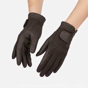 Guantes de Cuero para Motociclismo con Cierre de Velcro, Palma Antideslizante, Unisex, para Invierno - Product Image 1