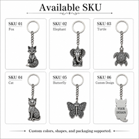 Porte-clés vintage en métal avec accents décoratifs, design personnalisé, cadeau souvenir, fourni directement par le fabricant