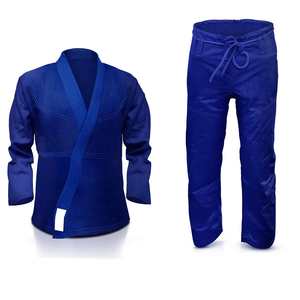 Uniforme de Judo Ligero, Diseño Estilo OEM, Tejido Transpirable de Poliéster/Algodón, Kimono para Artes Marciales y Entrenamiento - Product Image 3