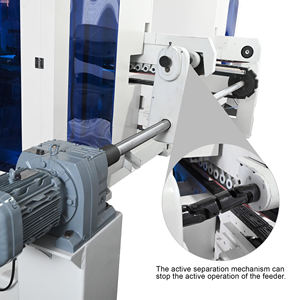 Máquina de corte de doble extremo de alta precisión para paneles de madera maciza, longitud de corte de 250 cm, grosor de 12 cm, 6000 rpm, motor de 7.5 kW - Product Image 4