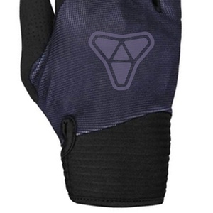 Gants de moto unisexes en cuir noir imperméables et respirants, courts, en tissu, avec fonction tactile et grip antidérapant, pour une conduite complète des doigts - Product Image 5