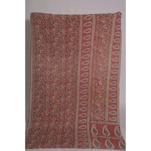 Colcha Tradicional India de Algodón Kantha Gudri, Cubrecama Reversible Vintage, Manta Decorativa - Product Image 2