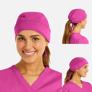 Innovative Style Printed <b>Scrub</b> <b>Caps</b> For Nurses Surgeons And Clinical Specialists With Adjustable Comfortable Fabric - Product Image 6