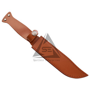 Cuchillos de hoja fija con mango de madera DIY de alta calidad, en grandes cantidades, con hoja de acero inoxidable y de Damasco OEM, los más vendidos a precio económico. - Product Image 4