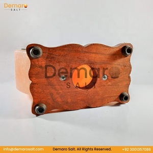 Lampes à sel en forme de fleur en MDF personnalisées en gros, sel rose de l'Himalaya naturel, pour la décoration, en provenance du Pakistan - Product Image 4