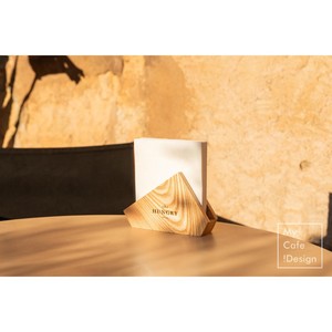 The Hungry Wooden Tissue Box Nordic Style Free <b>Standing</b> Organizer for Tabletop Use - Product Image 2