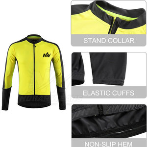 Long Sleeve <b>Cycling</b> Jersey With Quick Dry Fabric Comfortable Fit <b>Cycling</b> Apparel Outdoor Activities Bulk Order Available - Product Image 4