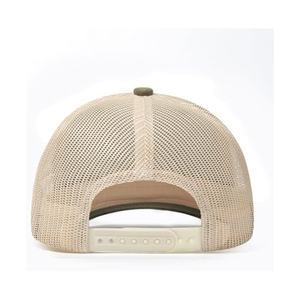 Gorra Trucker Verde de 6 Paneles, Unisex, Casual, Color Sólido, Malla Trasera, Ajustable, para Primavera/Verano, Gorra de Béisbol - Product Image 2