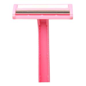 Maquinilla de afeitar de doble hoja para mujer de la mejor calidad de Vietnam para cara y cuerpo, hoja de acero inoxidable con mango de plástico, tira lubricante - Product Image 3