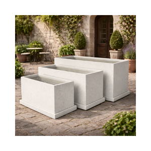 Macetas de Jardín de Fibra de Vidrio para Interiores/Exteriores, Ecológicas, Duraderas, Ligeras, Nuevo Modelo, Nuevos Diseños, MOQ Bajo - Product Image 1