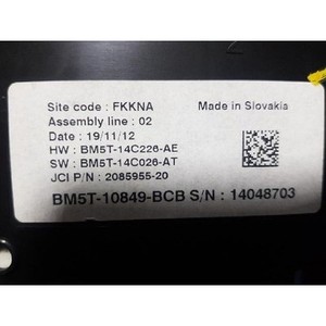 ชุดหน้าปัดเรือนไมล์มือสอง รุ่น BM5T14C226AE - Product Image 4