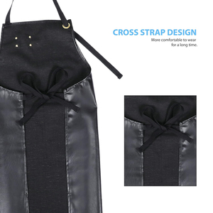 Industrial Work <b>Leather</b> <b>Apron</b> High Durability Top Grade Material Wholesale Supplier Custom Logo Heavy Duty Safety Wear 2026 - Product Image 4