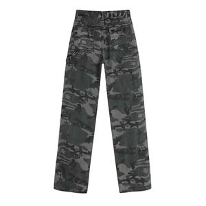 Pantalon Cargo Jogger Camouflage Décontracté pour Homme 100% Coton Infroissable Multi-Poches Nouveau Style 2025 - Product Image 2