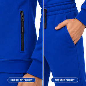 Prix bas MANGOES FASHION Survêtement unisexe d'été 100% Coton à motif uni pour le sport et l'entraînement, Vente en gros, Grande taille, Polaire à capuche - Product Image 4