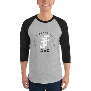 Mens <b>Dad</b> Graphic Raglan T-<b>Shirt</b> Three Quarter Sleeve Crew Neck Casual Baseball Tee Soft Cotton Custom Printed Wholesale Apparel - Product Image 1