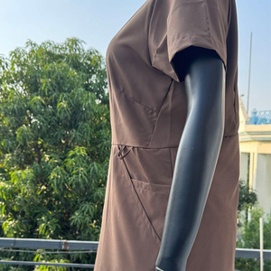 Best Quality Scrub Sets for Doctors Nurses & Medical Staff Comfortable & Customizable Low Price Hospital Uniforms With <b>Pockets</b> - Product Image 3