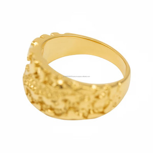 Anillo de Plata de Ley 925 para Él, Anillo de Compromiso con Diamante Moissanita de Corte Brillante Redondo, Estilo Hip Hop, Joyería Brillante - Product Image 2