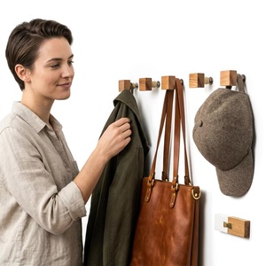 Poignée de tiroir en résine et bois, design minimaliste en T, pour salon, bureau à domicile, meubles de rangement, finition durable - Product Image 4