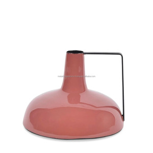 Florero de hierro de doble asa para piso y mesa hogar y jardín decorativo para sala de estar boda fiesta de vacaciones - Product Image 5