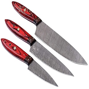 Custom Handmade 13-Inch Damascus Kitchen Chef <b>Knife</b> Sustainable Mix Carbon Steel Durable and Stylish - Product Image 1
