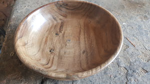 Vente en gros de bols en bois de haute qualité, bols ronds en fibre de bois pour la cuisine, bols en fil d'Inde - Product Image 3